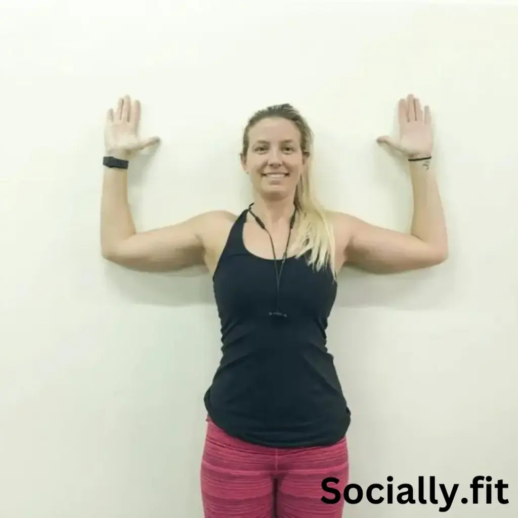 Wall angels - Scapular Retraction exercises