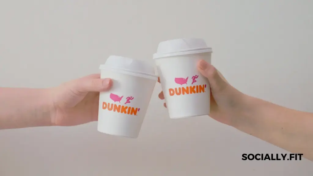 dunkin nutrition - socially.fit