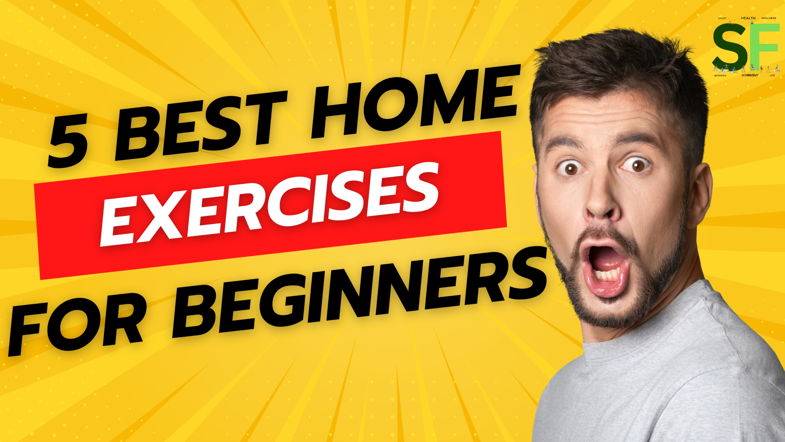 5 best home exercises for beginners - socially.fit