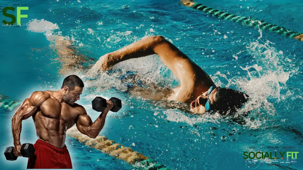 Can swimming build muscle