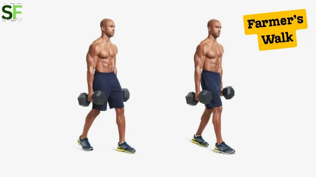 Farmer's walk - Best ways to improve Grip strength for better fitness - socially.fit