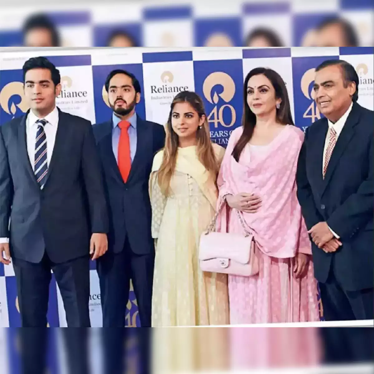 Mukesh Ambani family
